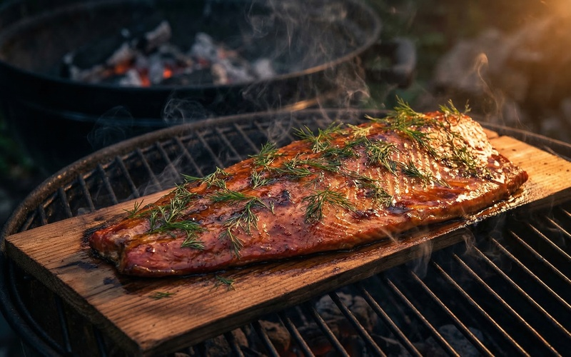 Cedar Plank Sockeye Salmon
