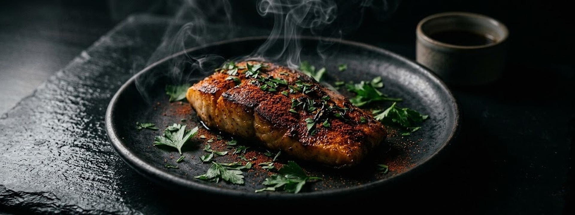 Smoky Pimentón and Sherry-Roasted Alaska Black Cod